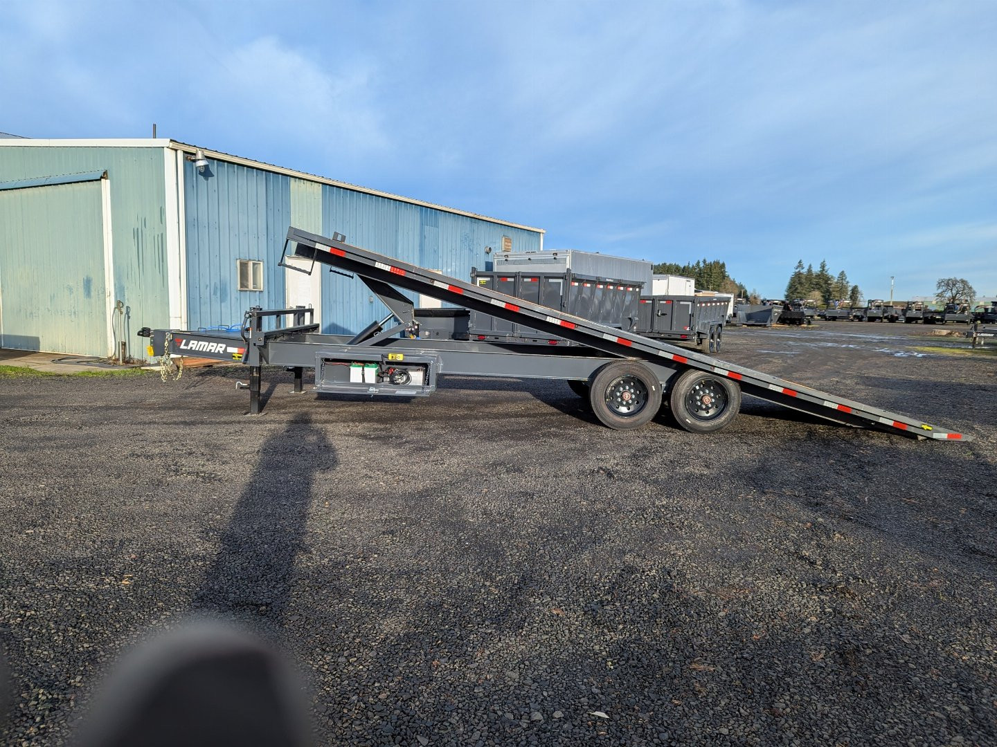 New 2025 Lamar Trailers FA 102X24/16K TILT Tilt Trailer
