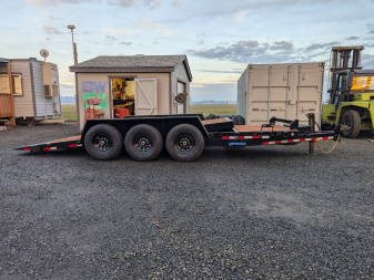 New 2026 Fabform SF204T 20' SPLIT TILT/21K Tilt Trailer