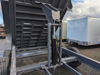 New 2025 Lamar Trailers 83"X16'/16K Dump Trailer 24" SIDES