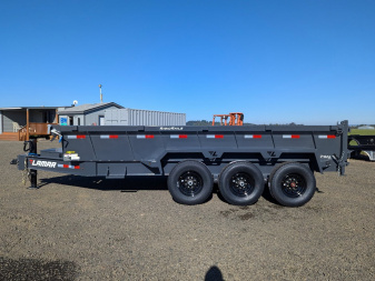 New 2025 Lamar Trailers 83"X16'/21K Dump Trailer 24" SIDES