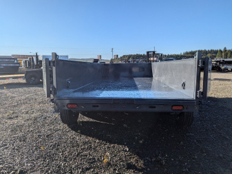 New 2025 Lamar Trailers 83"X16'/21K Dump Trailer 24" SIDES