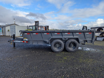 New 2025 Lamar Trailers 83"X14'/14K Dump Trailer 24" SIDES