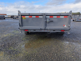 New 2025 Lamar Trailers 83"X14'/14K Dump Trailer 24" SIDES