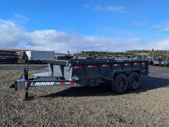 New 2025 Lamar Trailers 83 14'/14K Dump Trailer 24  SIDES