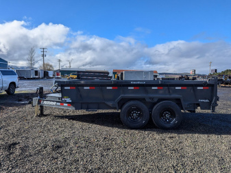 New 2025 Lamar Trailers 83"14'/14K Dump Trailer 24" SIDES