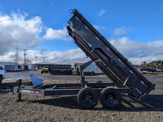 New 2025 Lamar Trailers 83"14'/14K Dump Trailer 24" SIDES