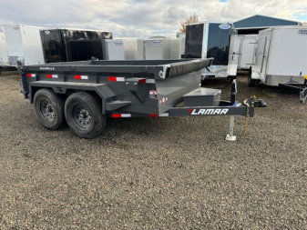 New 2025 Lamar Trailers 77X10/10K Dump Trailer 18  SIDES
