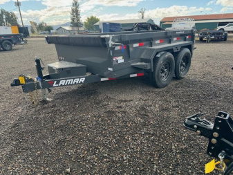 New 2025 Lamar Trailers 77X10/10K Dump Trailer 18" SIDES