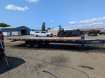 New 2025 LAMAR TRAILERS FA 102x24 14K Tilt Trailer