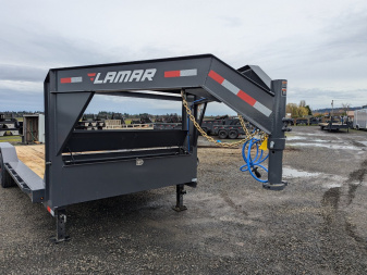 New 2025 LAMAR TRAILERS H6 102x20 16K GOOSENCK