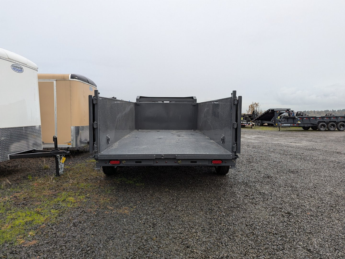 New 2025 Lamar Trailers 83x14/14K Trailer GOOSENECK DUMP