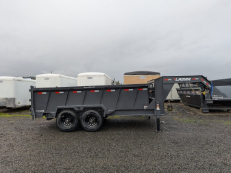 New 2025 Lamar Trailers 83x14/14K Trailer GOOSENECK DUMP