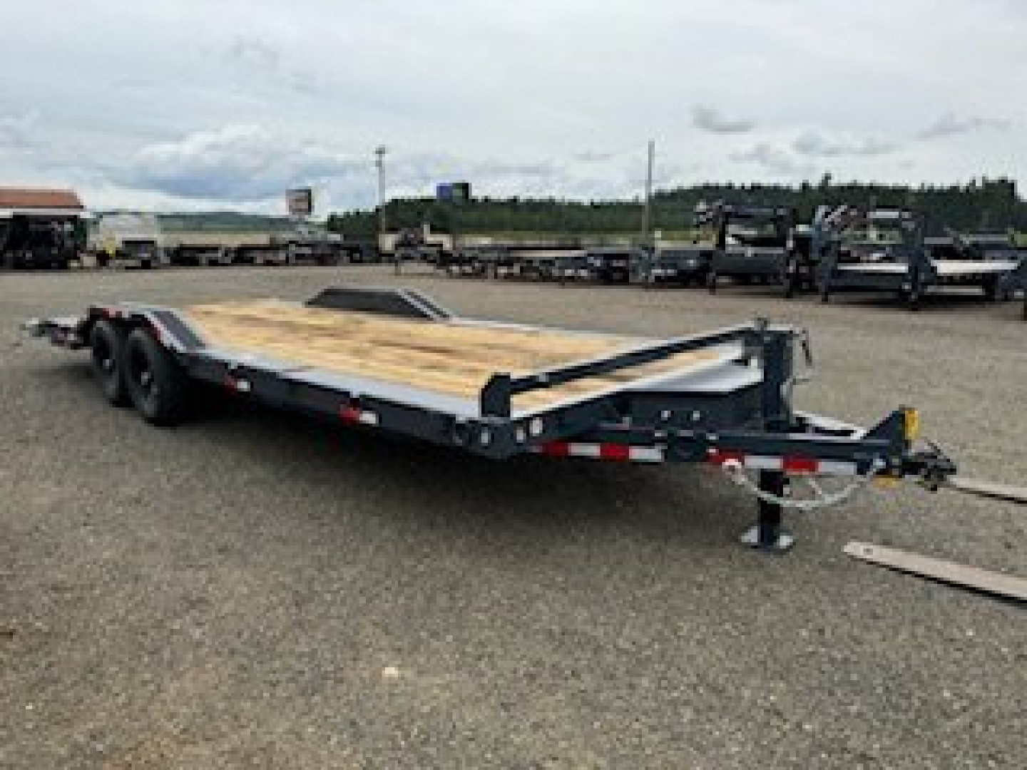 New 2024 Fabform HD724 Flatbed Trailer 14K