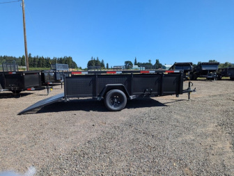 New 2023 Fabform Industries Deluxe Box DBX612-3K Utility Trailer