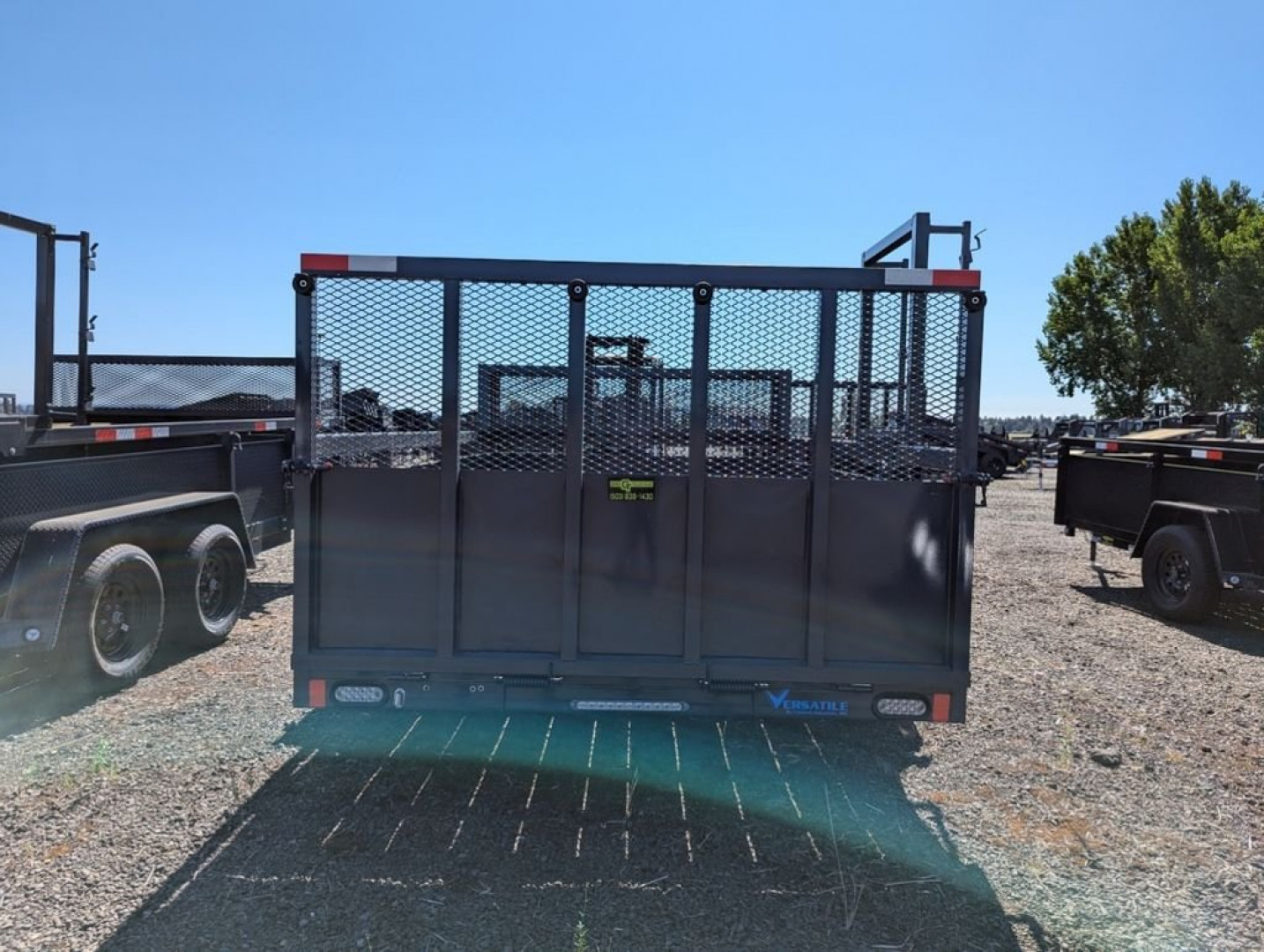 New 2024 Fabform Industries Deluxe Box Trailer DBX712-5KR Utility Trailer