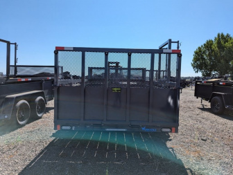 New 2024 Fabform Industries Deluxe Box Trailer DBX712-5KR Utility Trailer