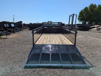 New 2024 Fabform Industries Deluxe Box Trailer DBX716-7K LANDSCAPE Trailer