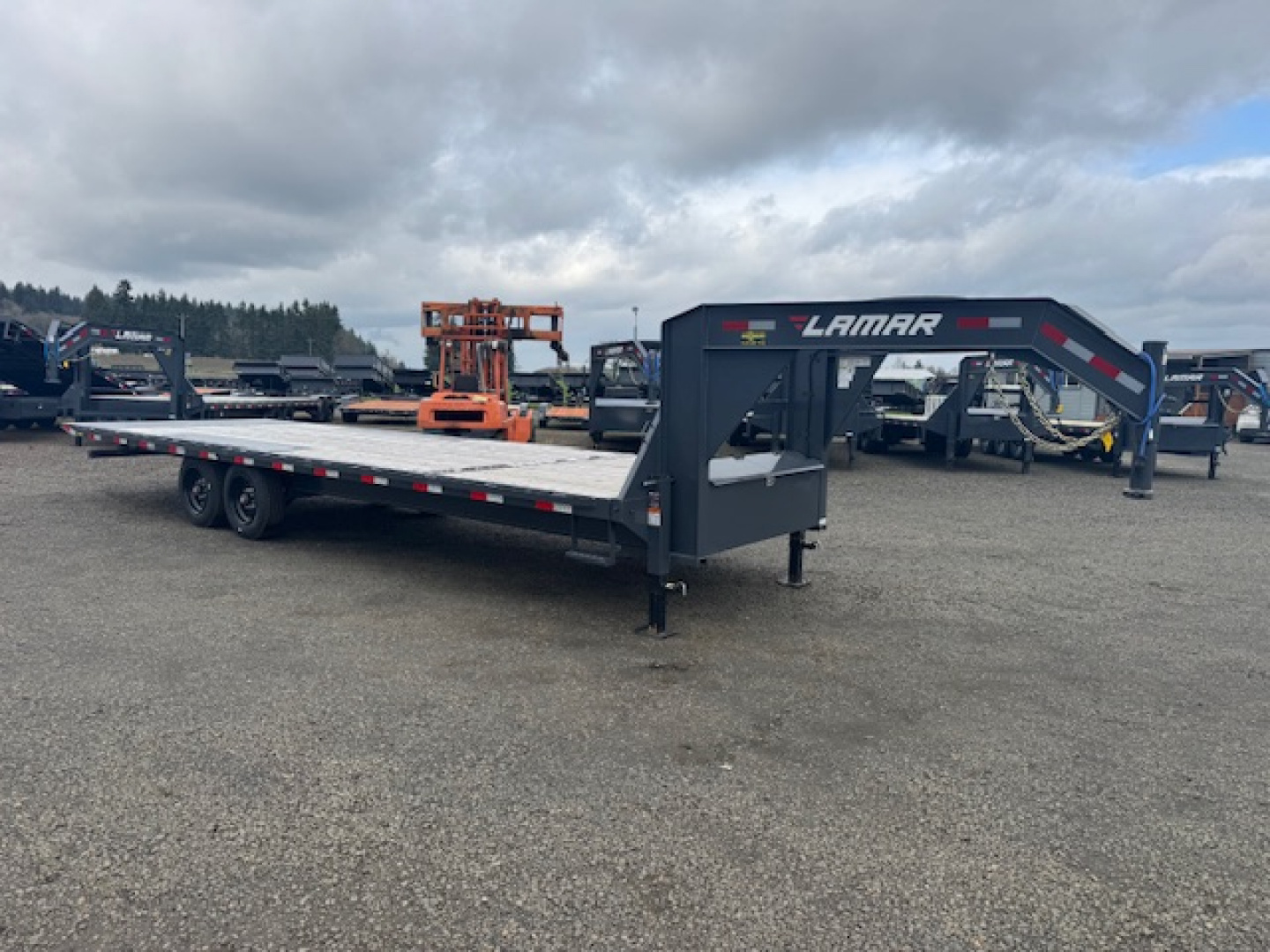 New 2025 Lamar Trailers Inc FA 102" x 26' 16K  Flatbed Trailer