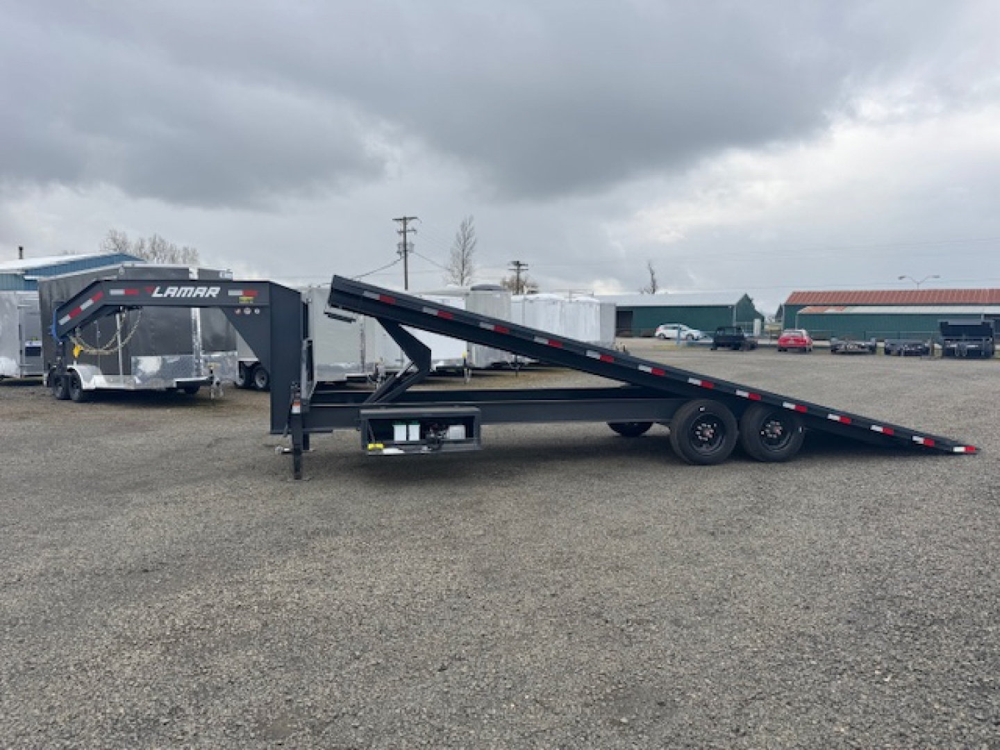 New 2025 Lamar Trailers Inc FA 102" x 26' 16K  Flatbed Trailer