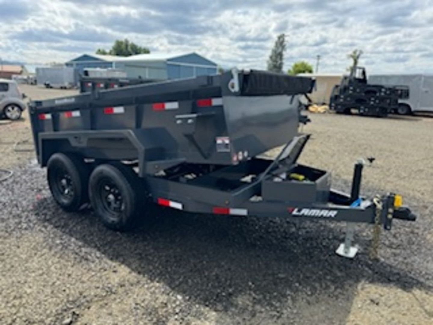 New 2025 Lamar Trailers Inc DS 60" x 10' 10K Dump Trailer