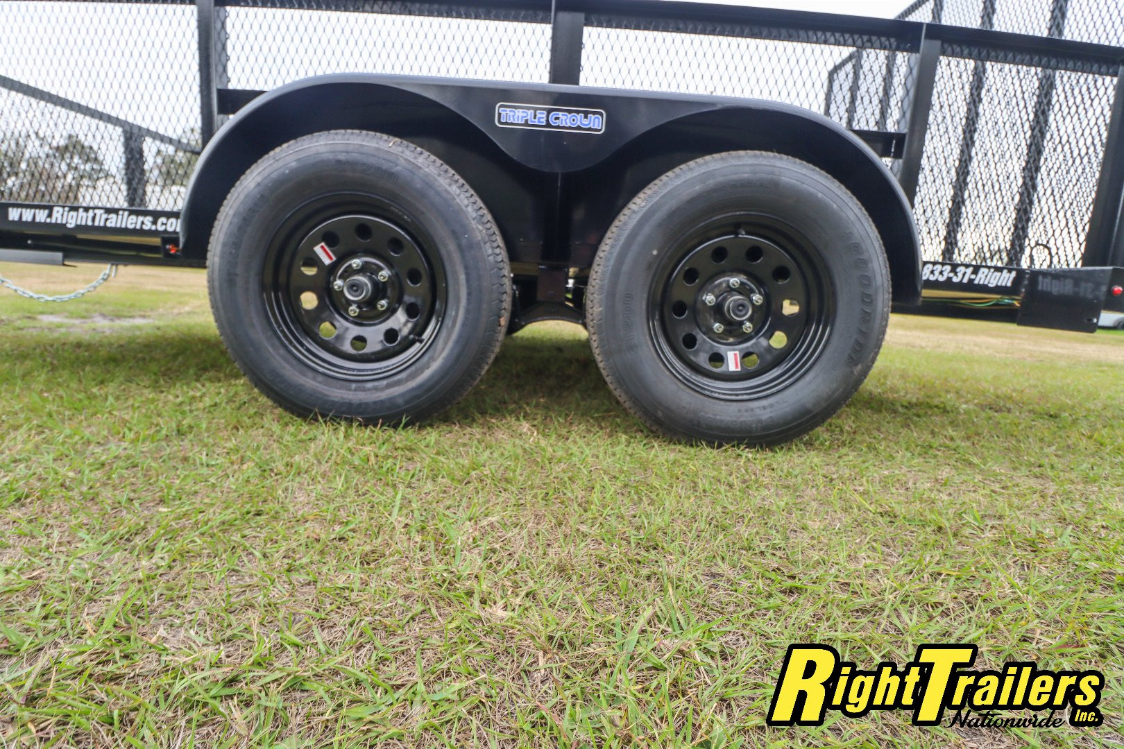 New 2025 6X12 Triple Crown Utility Trailer