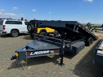 New 2025 LAMAR TRAILERS FA 102" x 24' 14K Tilt Trailer