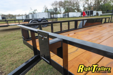 New 2025 7X16 Triple Crown ATV Utility Trailer