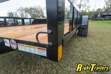 New 2025 7X16 Triple Crown ATV Utility Trailer