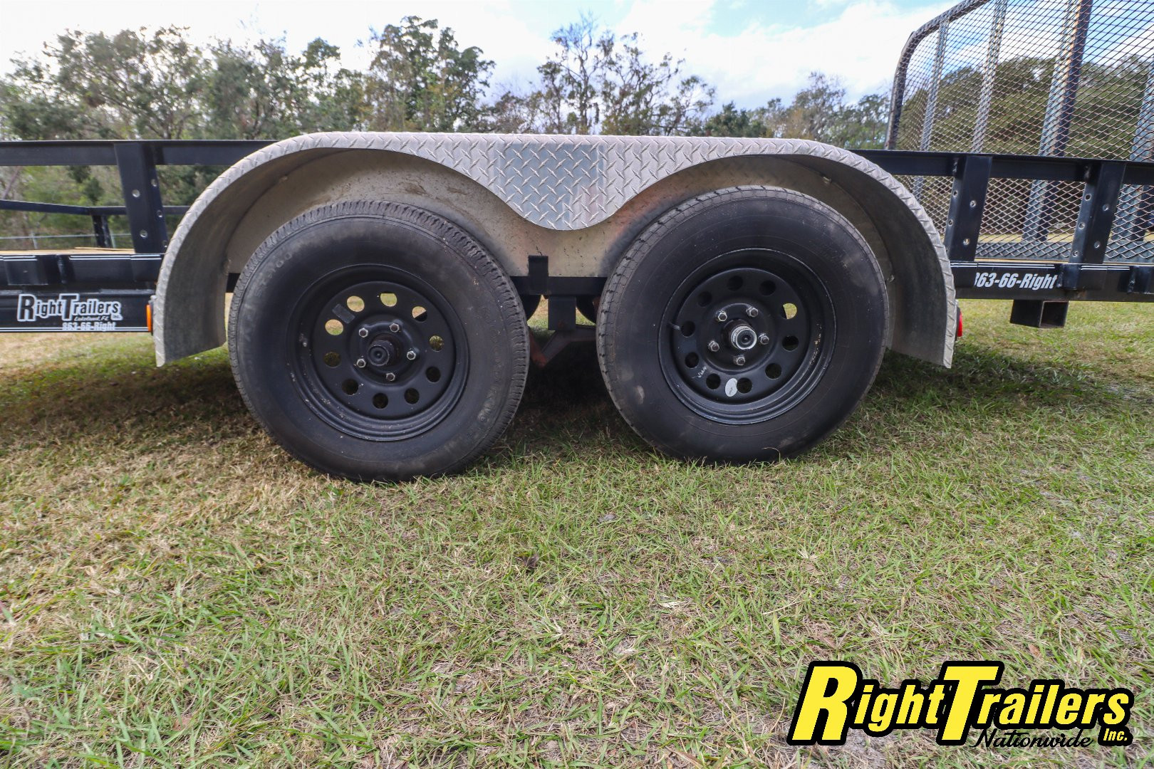 Used 2020 7X16 PJ Utility Trailer