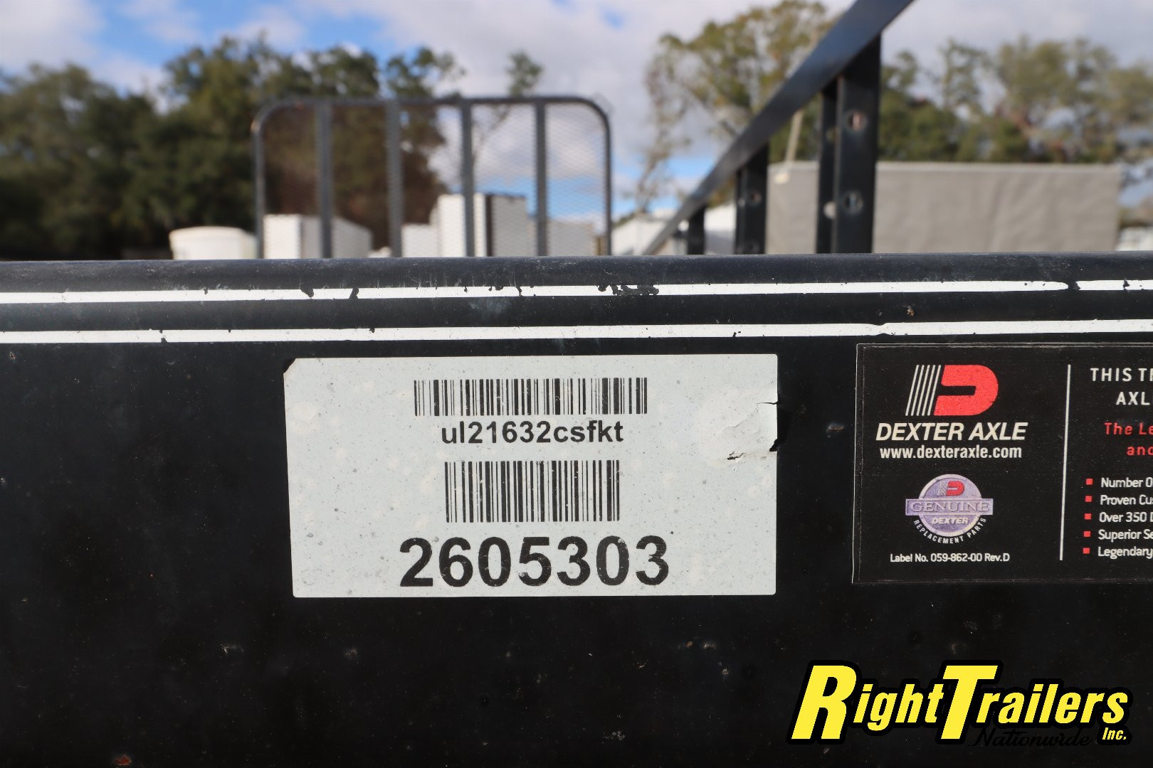 Used 2020 7X16 PJ Utility Trailer