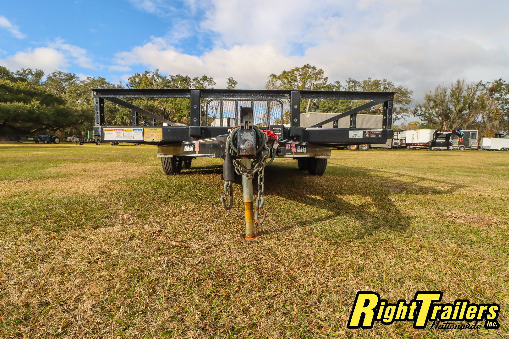 Used 2020 7X16 PJ Utility Trailer