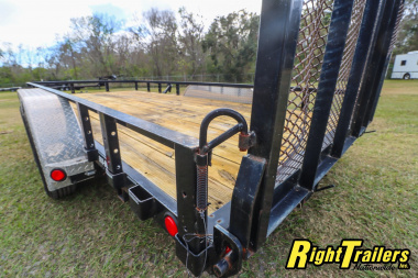 Used 2020 7X16 PJ Utility Trailer