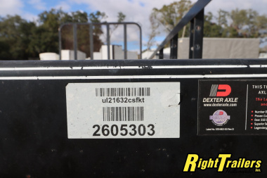 Used 2020 7X16 PJ Utility Trailer
