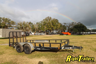 Used 2020 7X16 PJ Utility Trailer