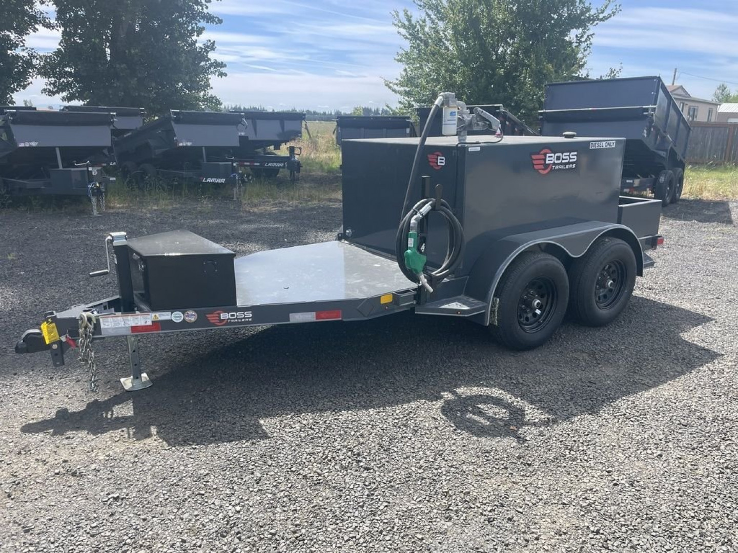 New 2020 Boss Trailers FT 590 Fuel Trailer
