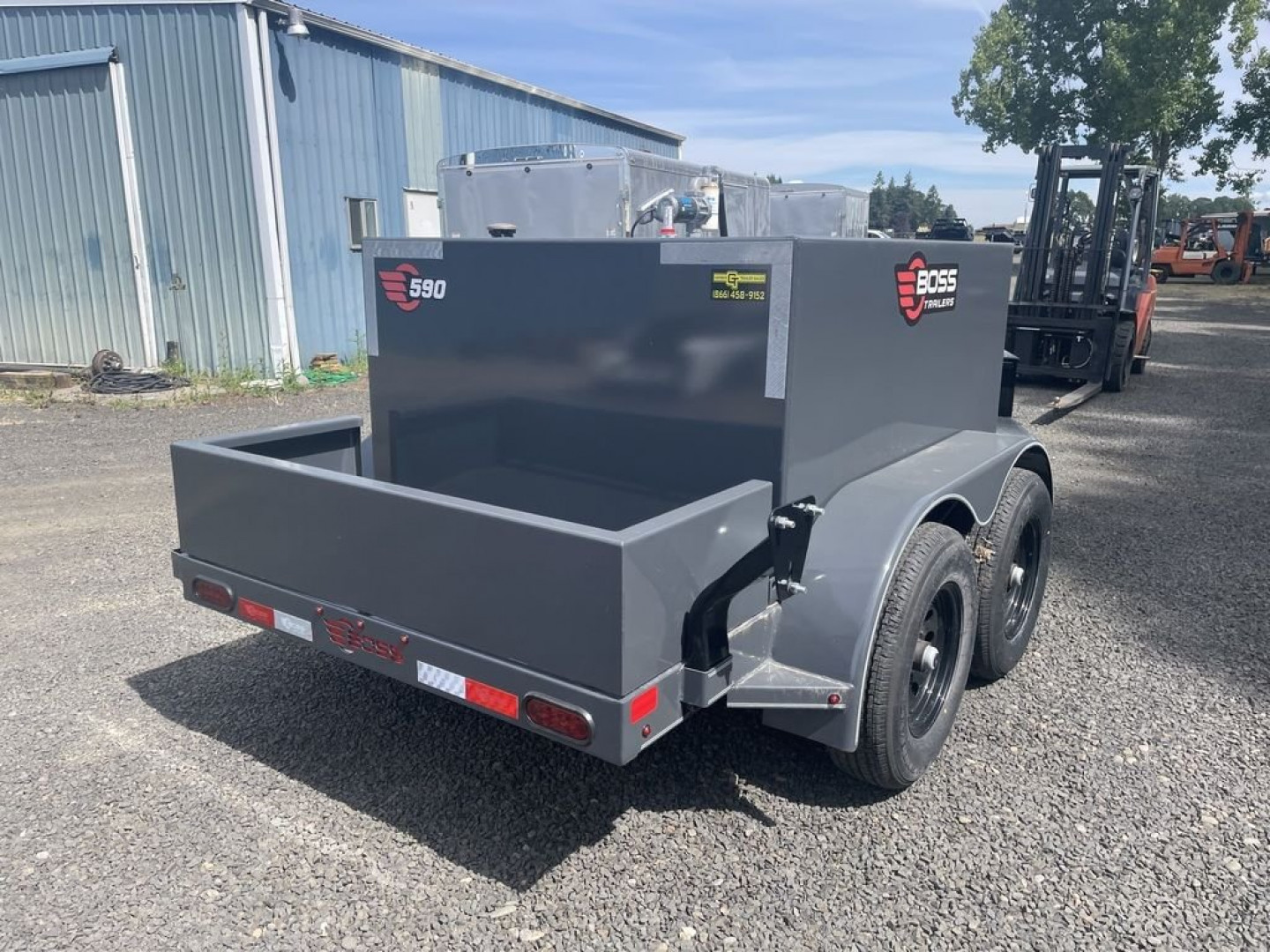 New 2020 Boss Trailers FT 590 Fuel Trailer