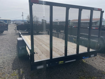 New 2022 FABFORM FLR Deluxe FLR714-3KR-D Flatbed Trailer