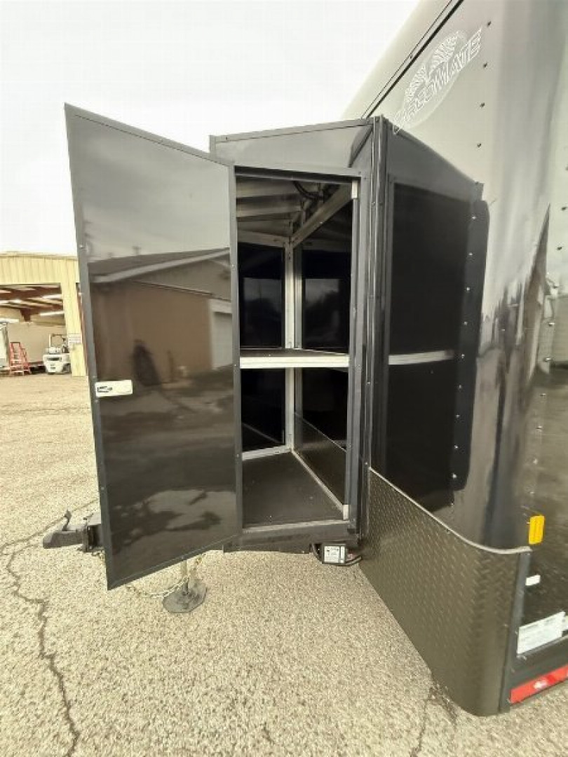 New 2025 CARGO MATE ELIMINATOR SS 8.5 X 34 BATHROOM
