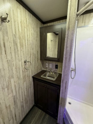 New 2025 CARGO MATE ELIMINATOR SS 8.5 X 34 BATHROOM