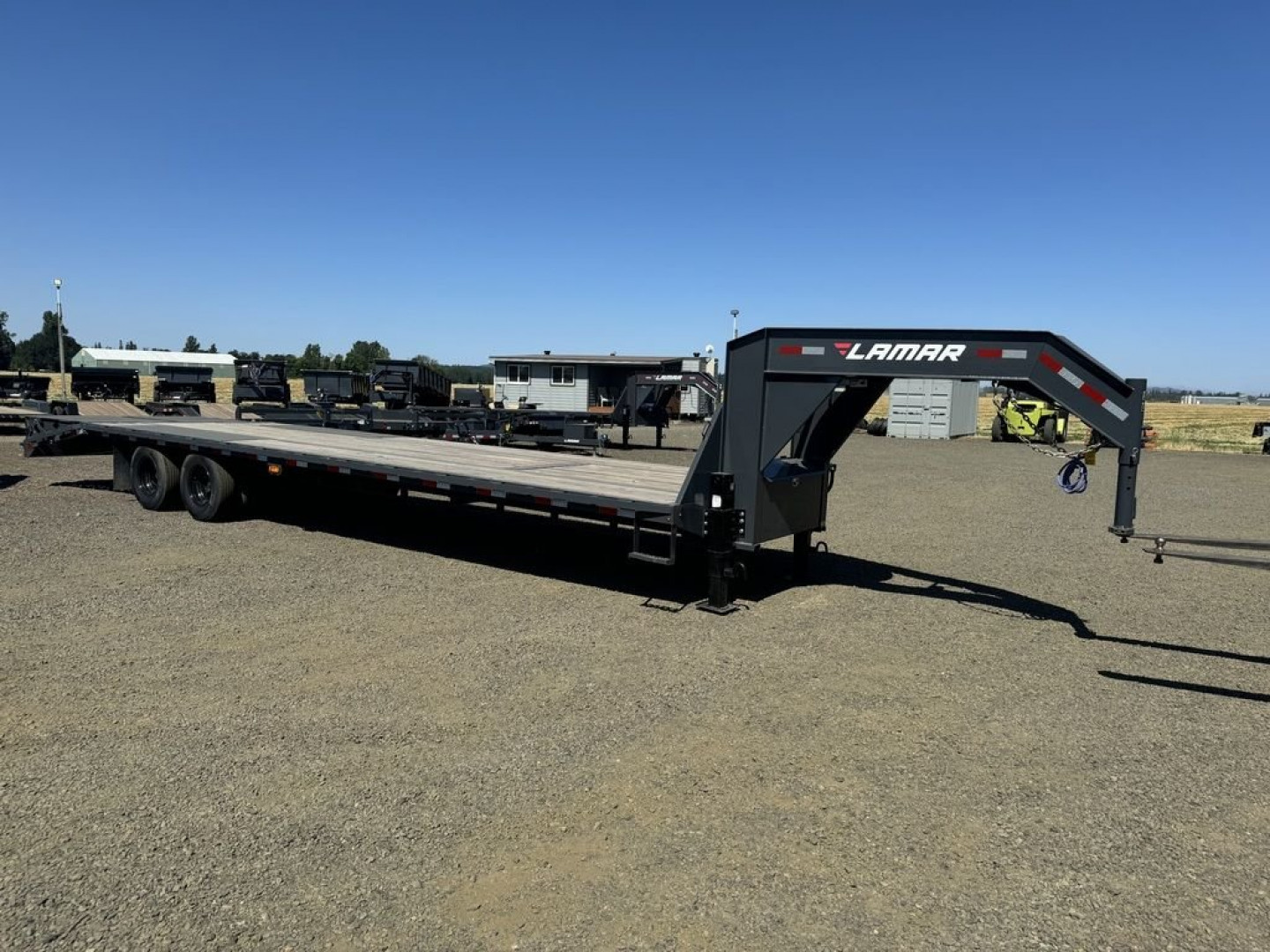 New 2022 Lamar Trailers Inc FD 102" x 32' 24K Flatbed Trailer