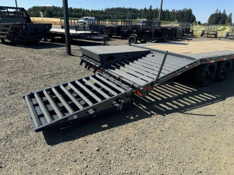 New 2024 Lamar Trailers Inc F8 102" X 24' 16k Deckover Trailer