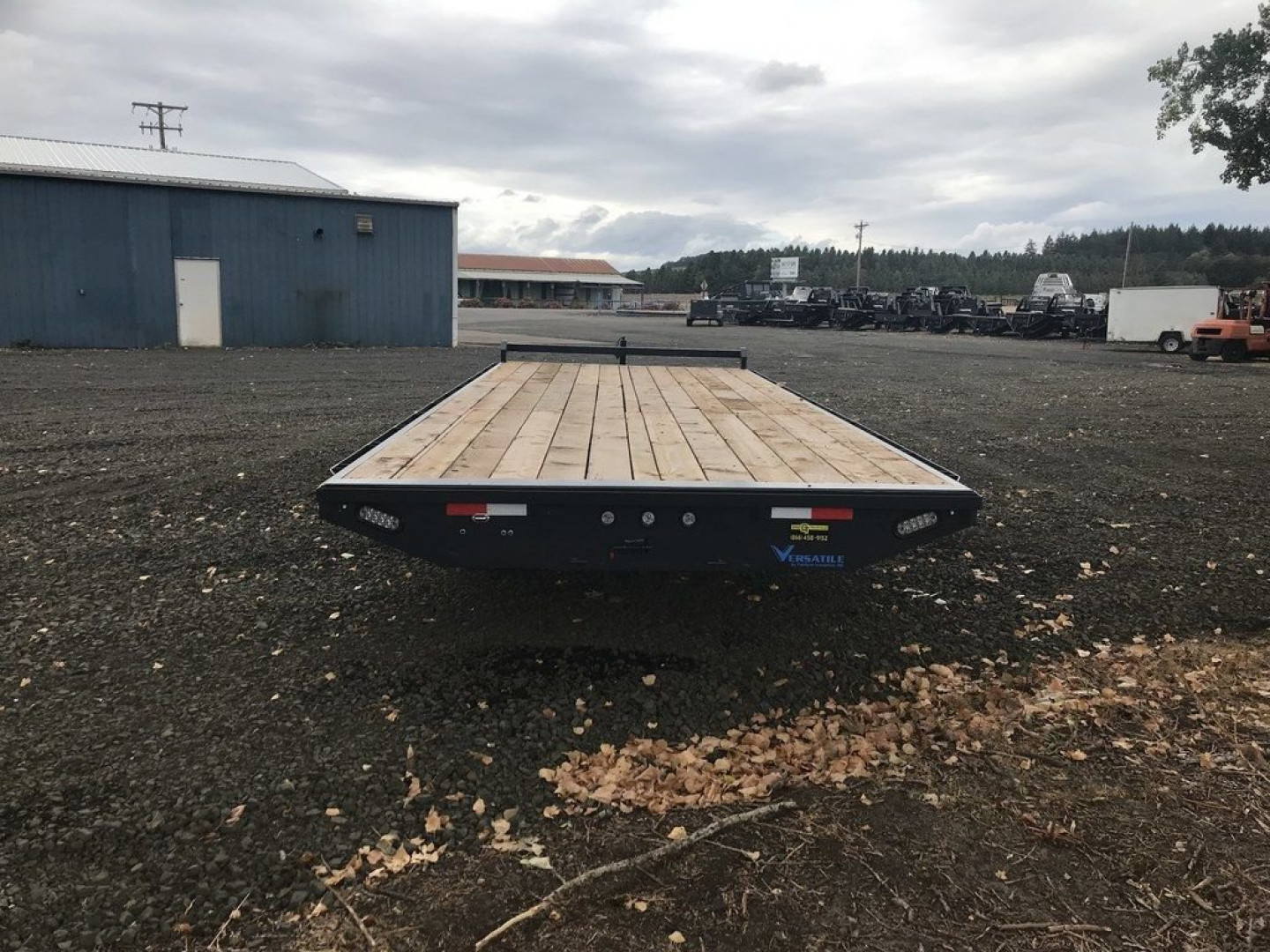 New 2022 Versatile Trailers Heavy Duty Flat HD822-10K Deckover Trailer