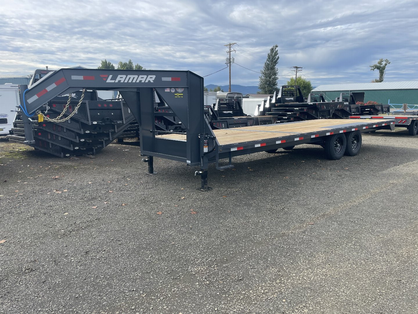 New 2024 Lamar Trailers Inc F8 102" x 24' 14K Flatbed Trailer