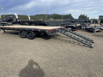 New 2024 Lamar Trailers Inc F8 102" x 24' 14K Flatbed Trailer