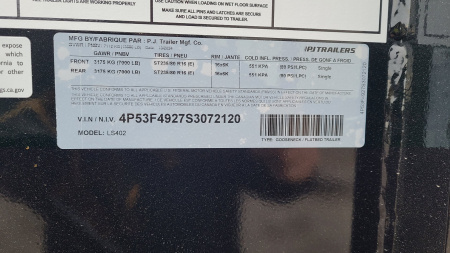 New 2025 8.5x40 PJ Gooseneck Equipment Trailer