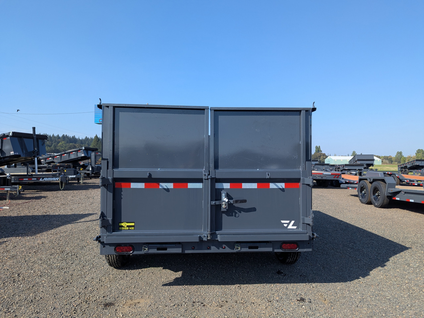 New 2026 LAMAR TRAILERS 77" x 12' -10K Dump Trailer 24" SIDES