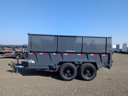 New 2026 LAMAR TRAILERS 77  x 12' -10K Dump Trailer 24  SIDES