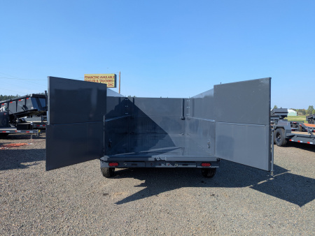 New 2026 LAMAR TRAILERS 77" x 12' -10K Dump Trailer 24" SIDES