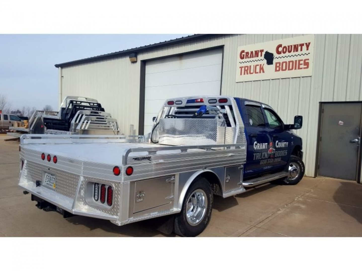 New HILLSBORO 4000 Series Aluminum Truck Bed Starting at $8995