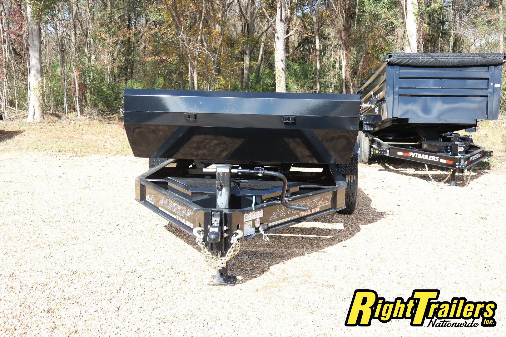 New 2024 7X14 Horizon Dump Trailer